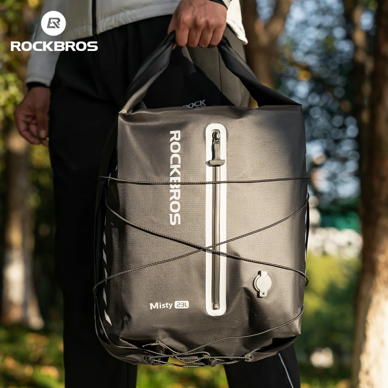 100% Waterproof Bike Rack Bag Lightweight 23L - Image 11