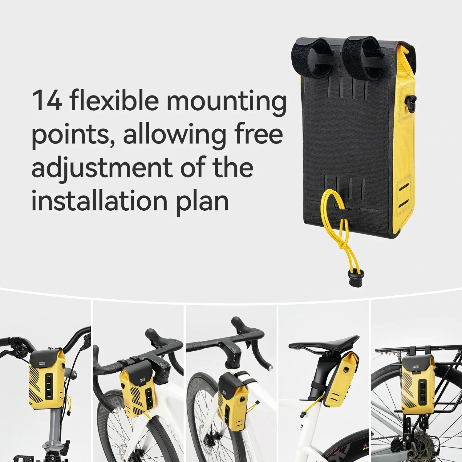 AS-160 100% Waterproof Frame Bag 1.3L - Image 4