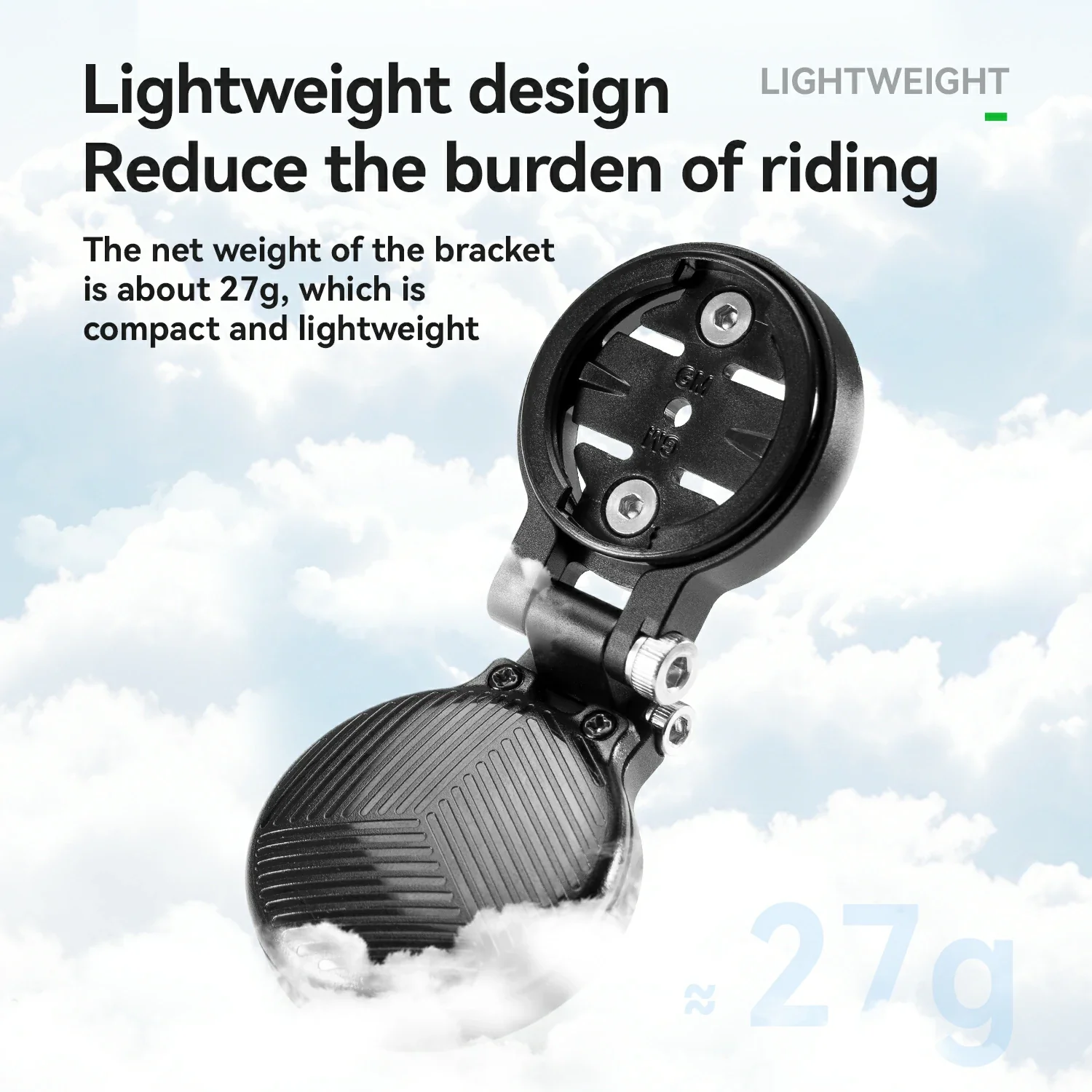 Adjustable Headset Cap Bike Computer Mount - Image 5