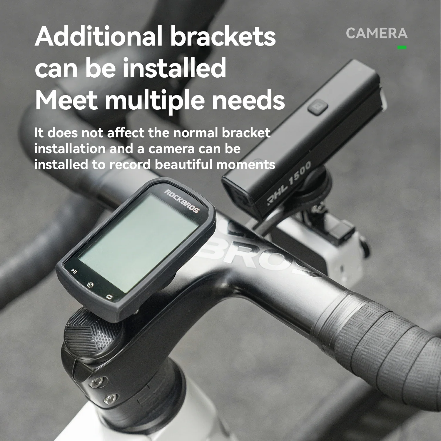 Adjustable Headset Cap Bike Computer Mount - Image 6