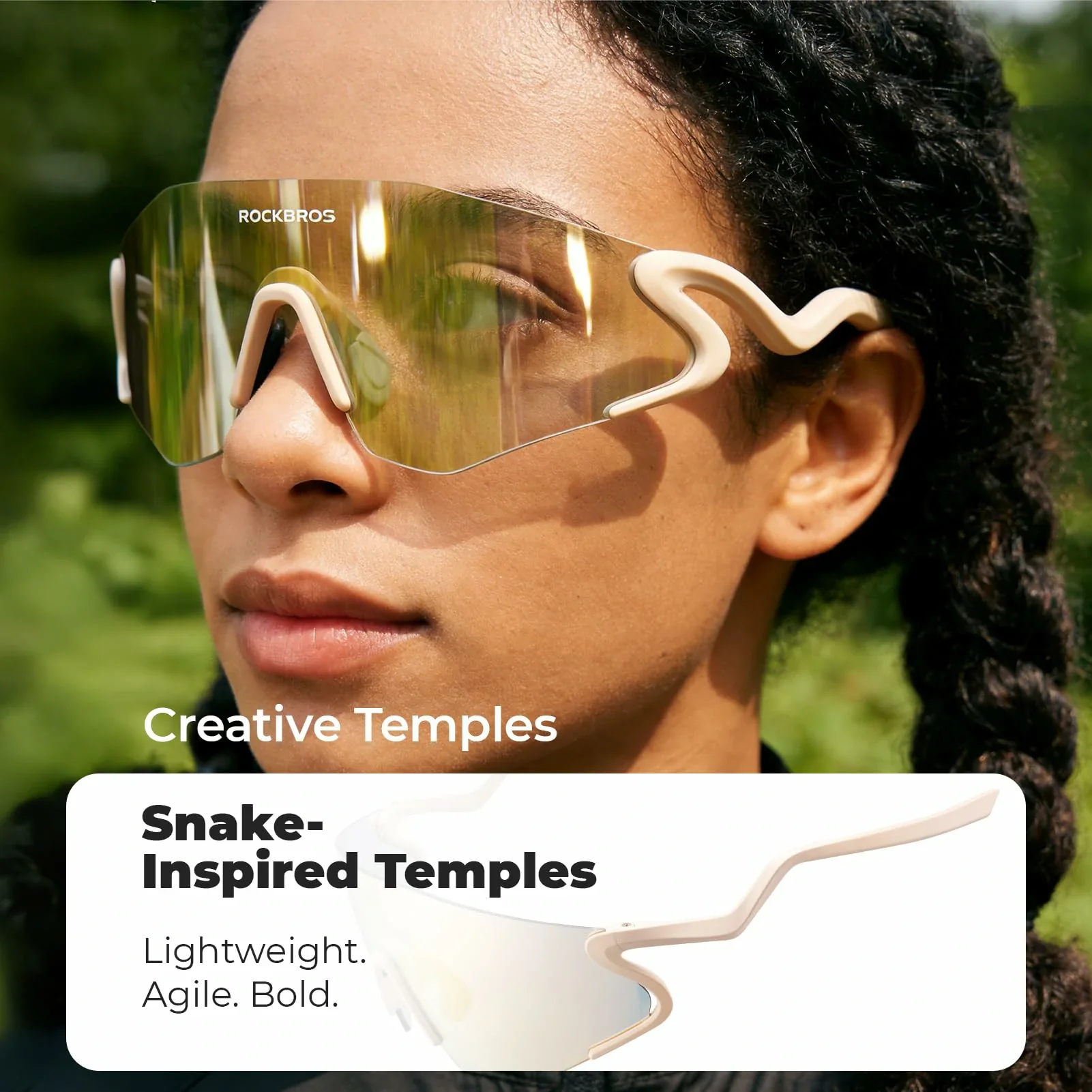 Agile Snake Photochromic Sports Sunglasses - Image 14