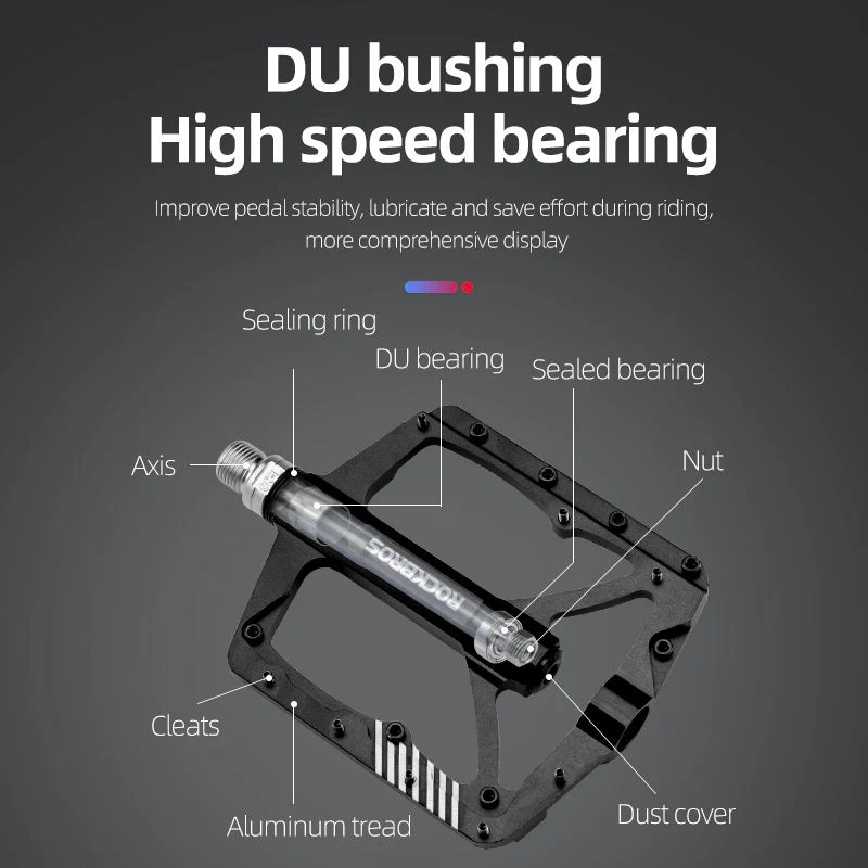 Aluminum Alloy Sealed Bearing Bike Pedals - Image 5