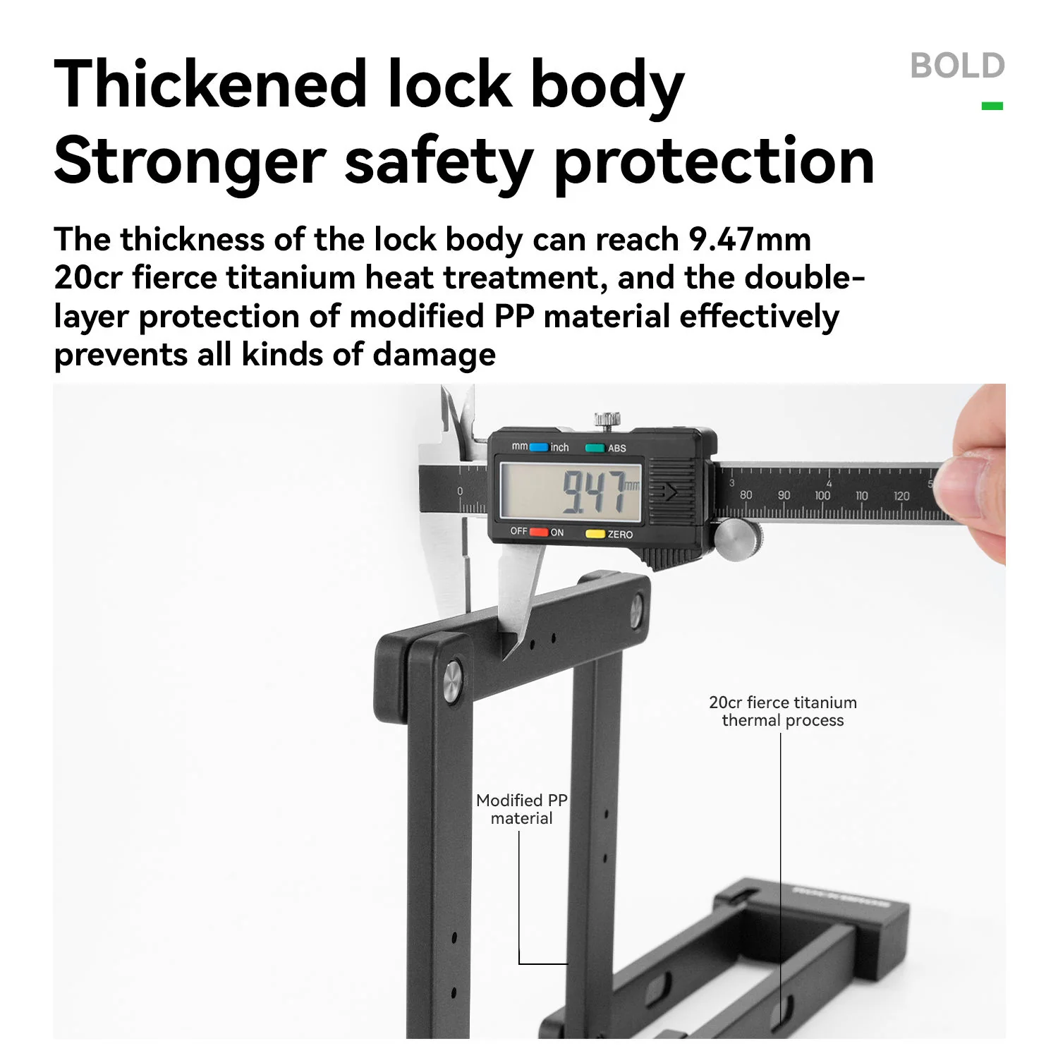 Folding Bike Lock ART Certified High-Security - Image 5