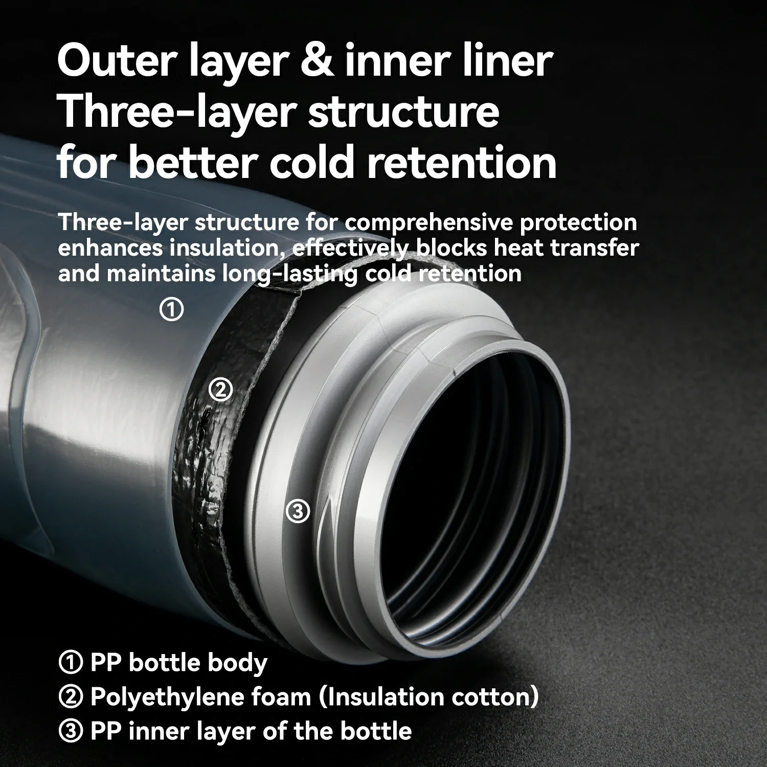 Bicycle Water Bottle 620ml 5h Cooling - Image 12