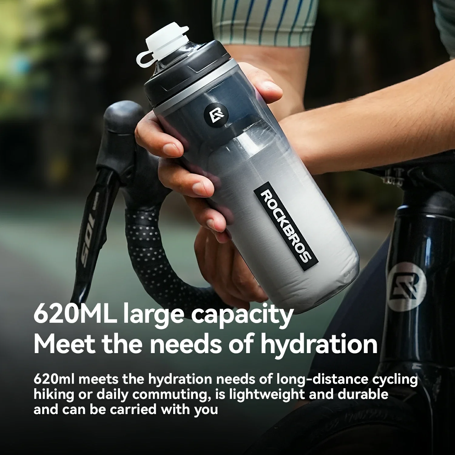 Bicycle Water Bottle 620ml 5h Cooling - Image 14