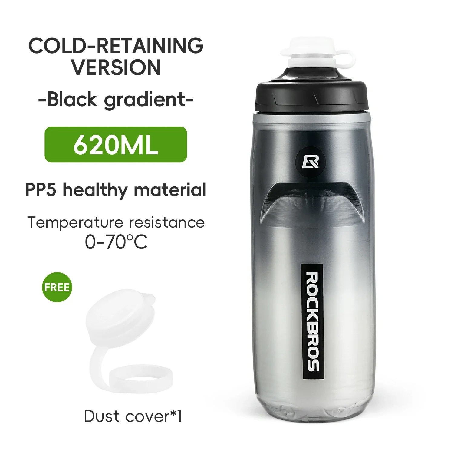Bicycle Water Bottle 620ml 5h Cooling - Image 7