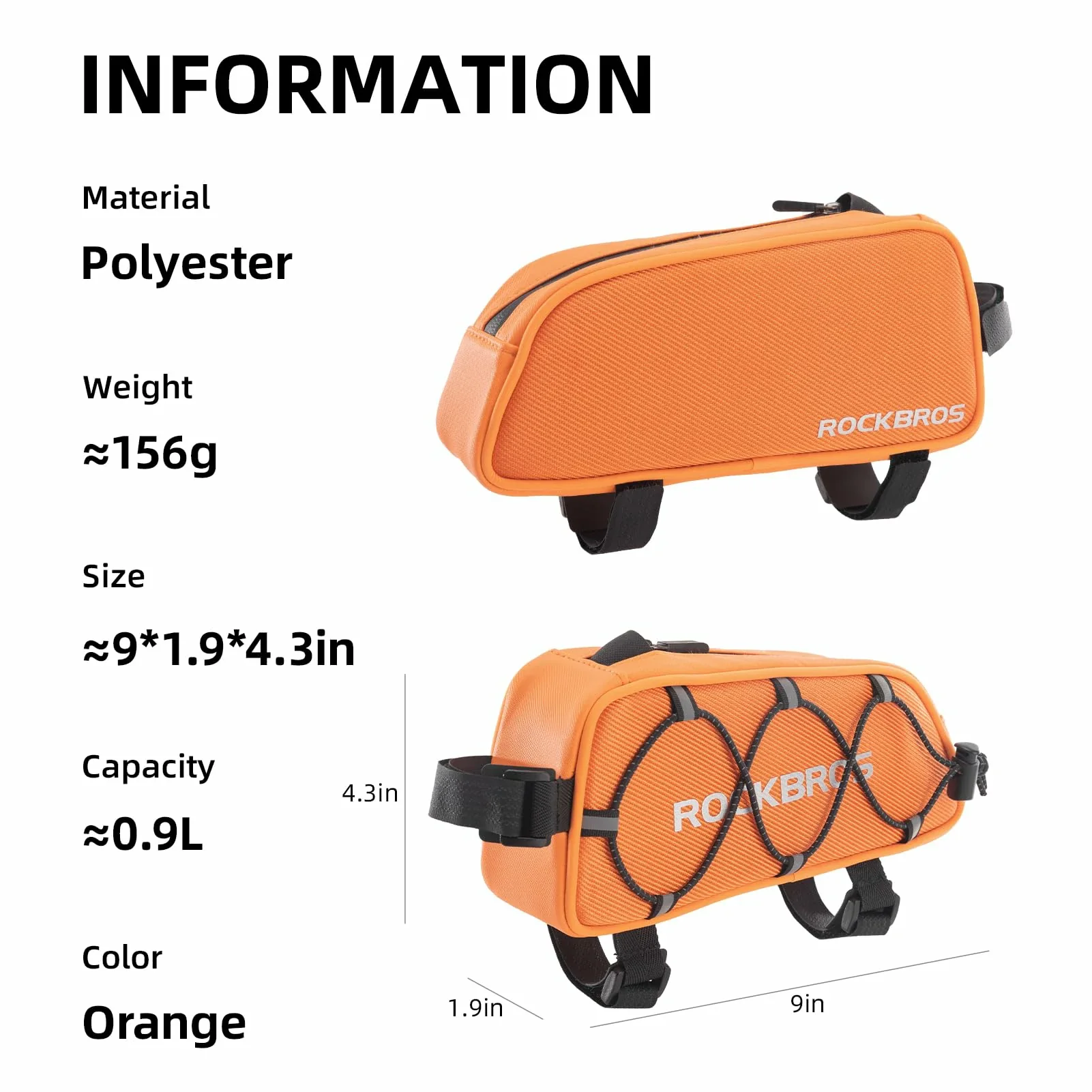 Bike Frame Bag Compatible with iPhone 14/13/12 Pro Galaxy S22/S21 - Image 10