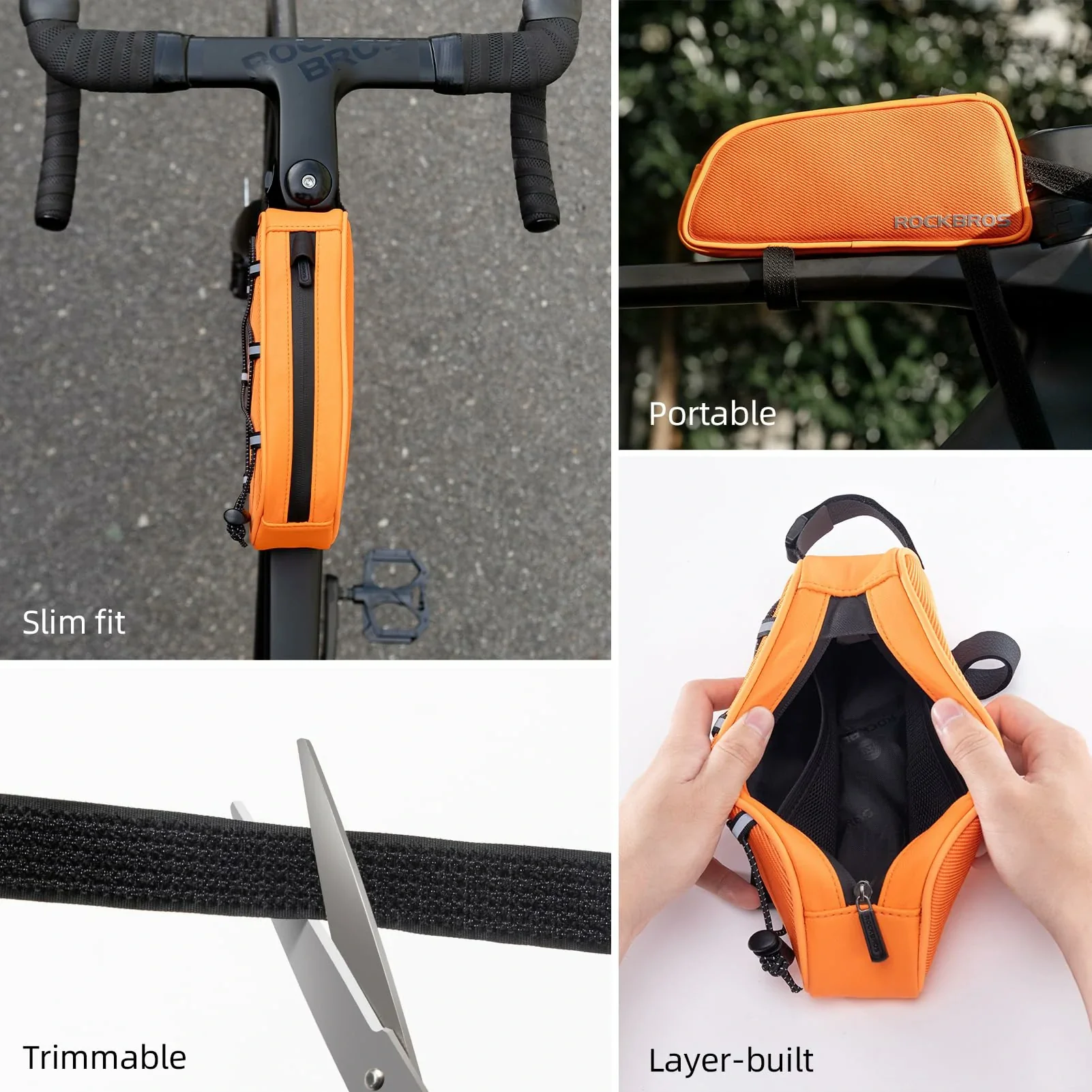 Bike Frame Bag Compatible with iPhone 14/13/12 Pro Galaxy S22/S21 - Image 13
