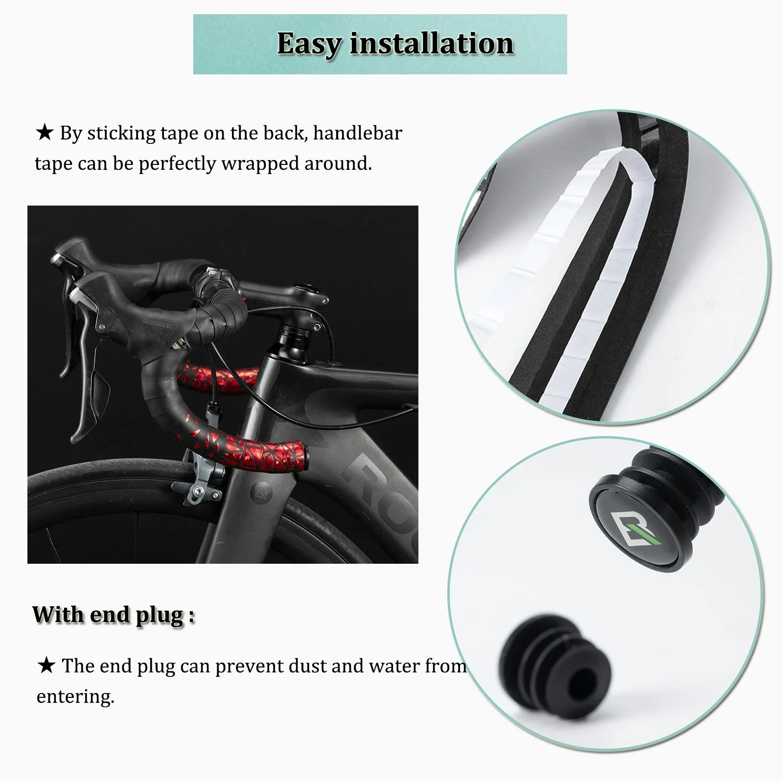 Bike Handlebar Tape for Road Bike Grip Tape - Image 6