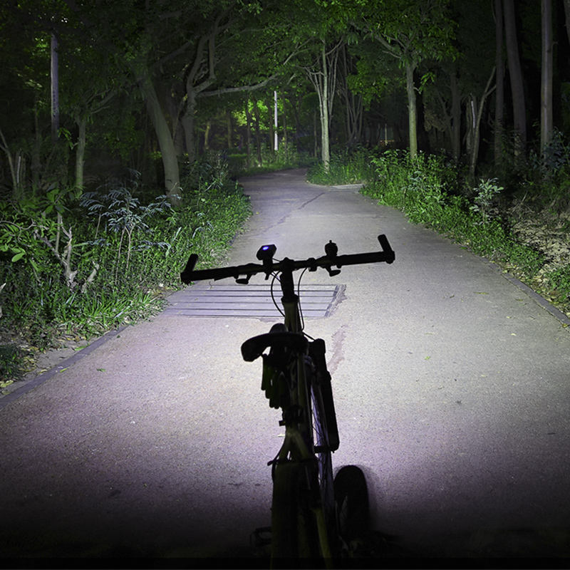 1800LM Rechargeable Dual LED Bike Front Light - Image 6