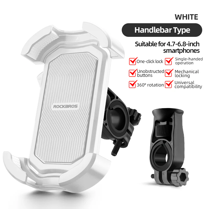 Universal Bike Phone Holder for Handlebar & Mirror - Image 8