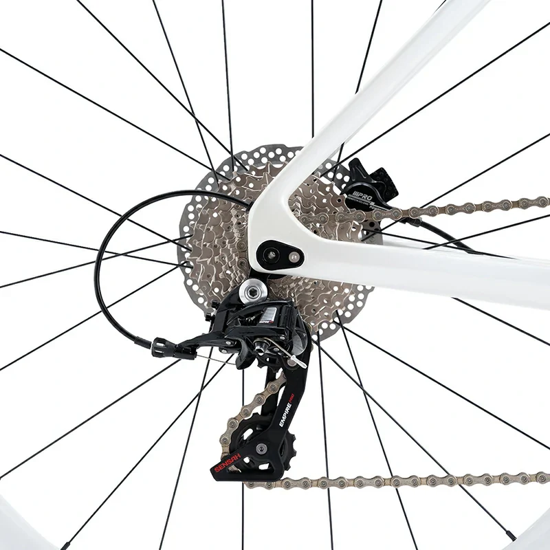 CTR - Carbon Fiber Road Bike-White - Image 7