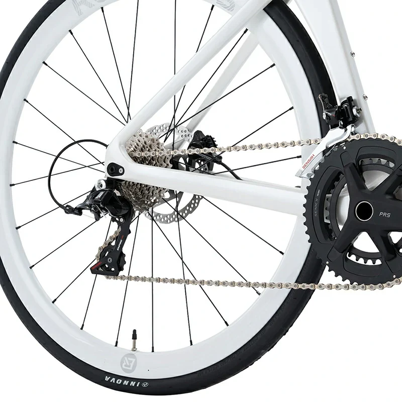 CTR - Carbon Fiber Road Bike-White - Image 8