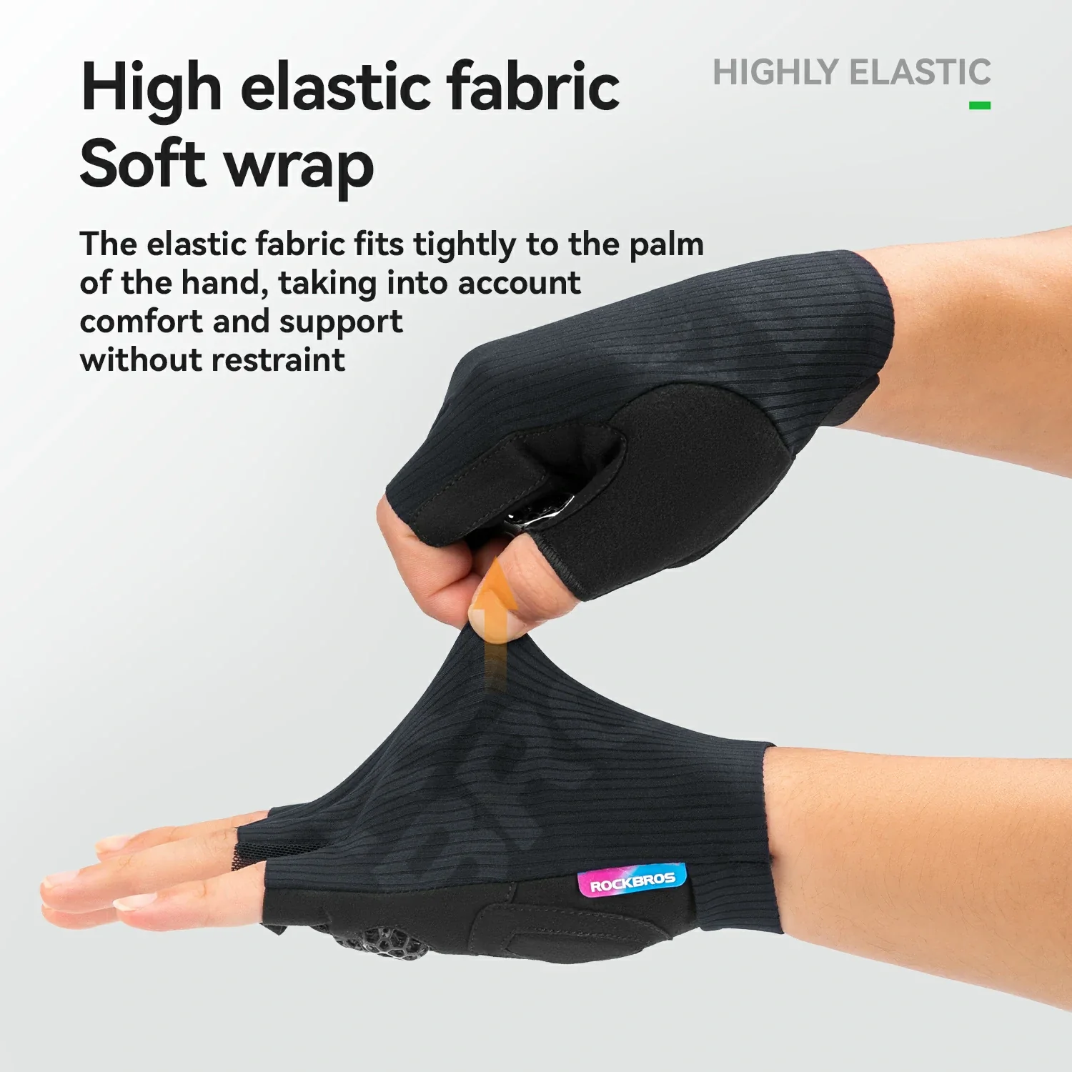 S405 Cycling Half-Finger Gloves 3D-Pinted Palm Pad - Image 5