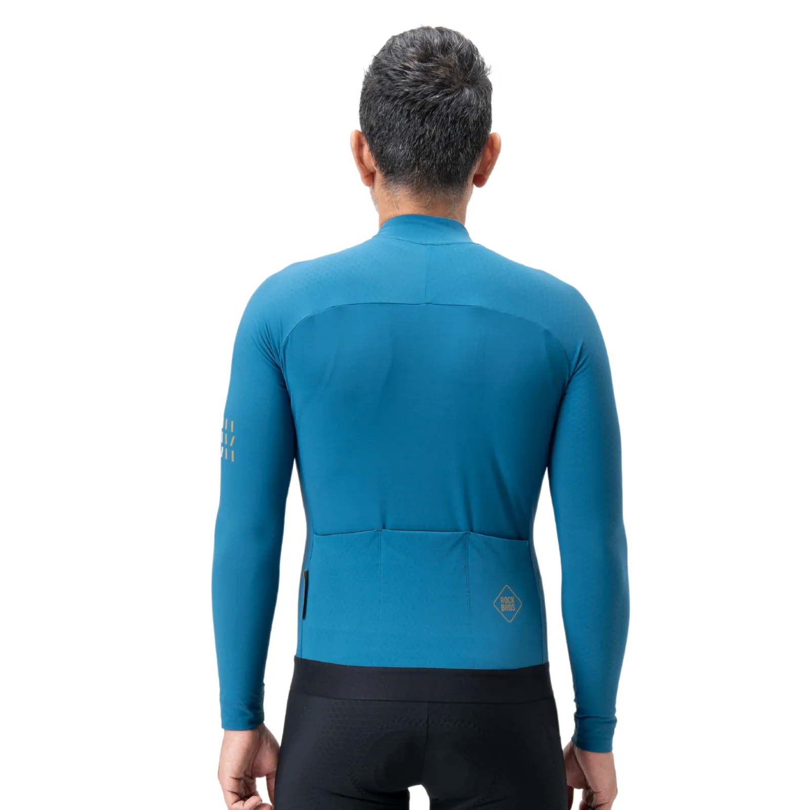 Men's Thermal Cycling Jersey for 43–64°F | Fleece Lined | Diamond - Image 5