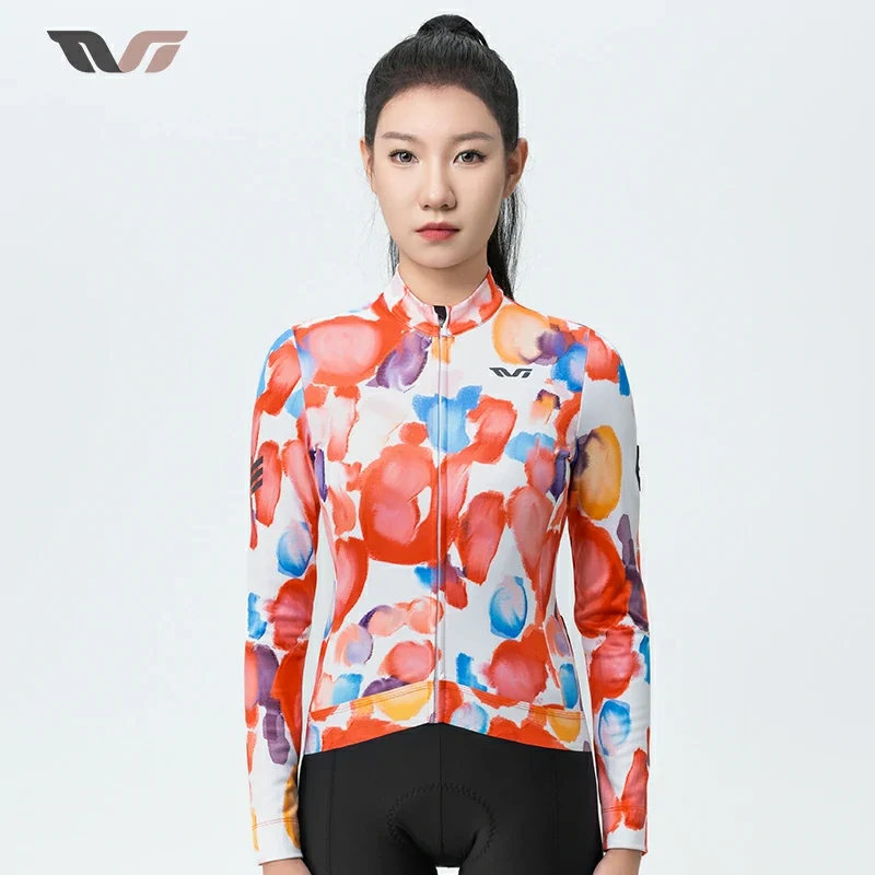 TVI Cycling Jersey Fleece Long Sleeve for 41–68 °F - Image 4