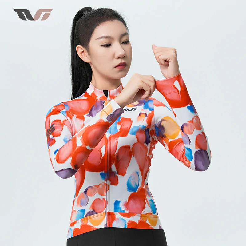 TVI Cycling Jersey Fleece Long Sleeve for 41–68 °F - Image 8