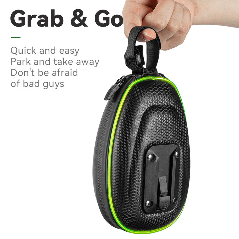 Eva Hard Shell Rear Tail Bag 1L - Image 3