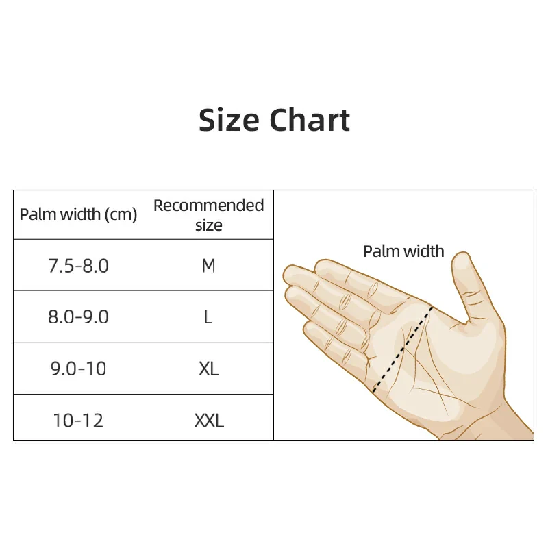 Flocked Half Finger Cycling Gloves - Image 6