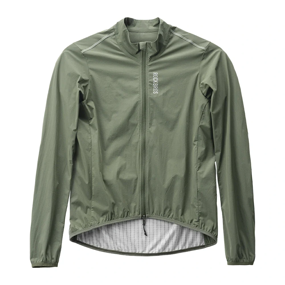 Foldable Windproof Cycling Jacket UV Protection for 50–77 °F
