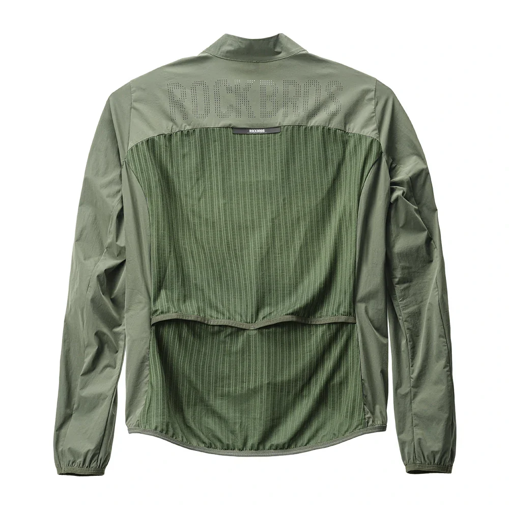 Foldable Windproof Cycling Jacket UV Protection for 50–77 °F - Image 2