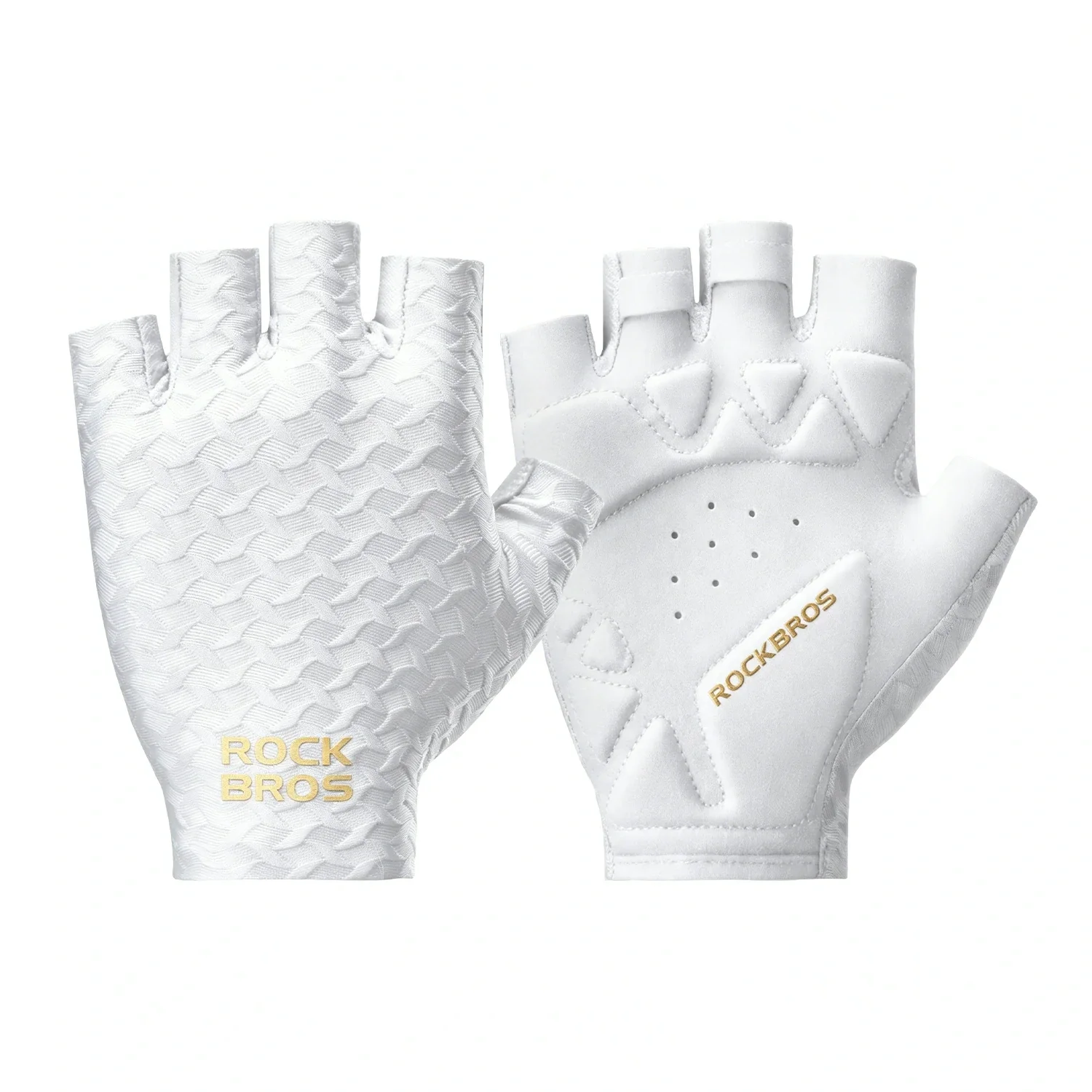 Half Finger Cycling Gloves with SBR Padding - Image 3