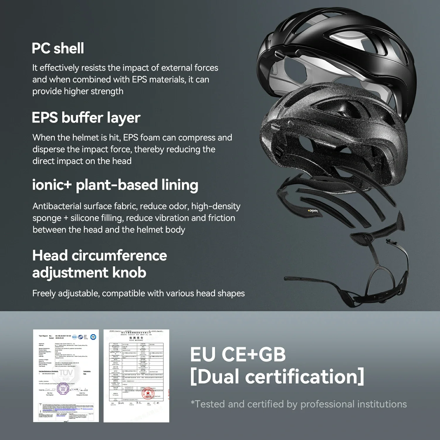 LK-66 Adult Bike Cycling Helmet - Image 14