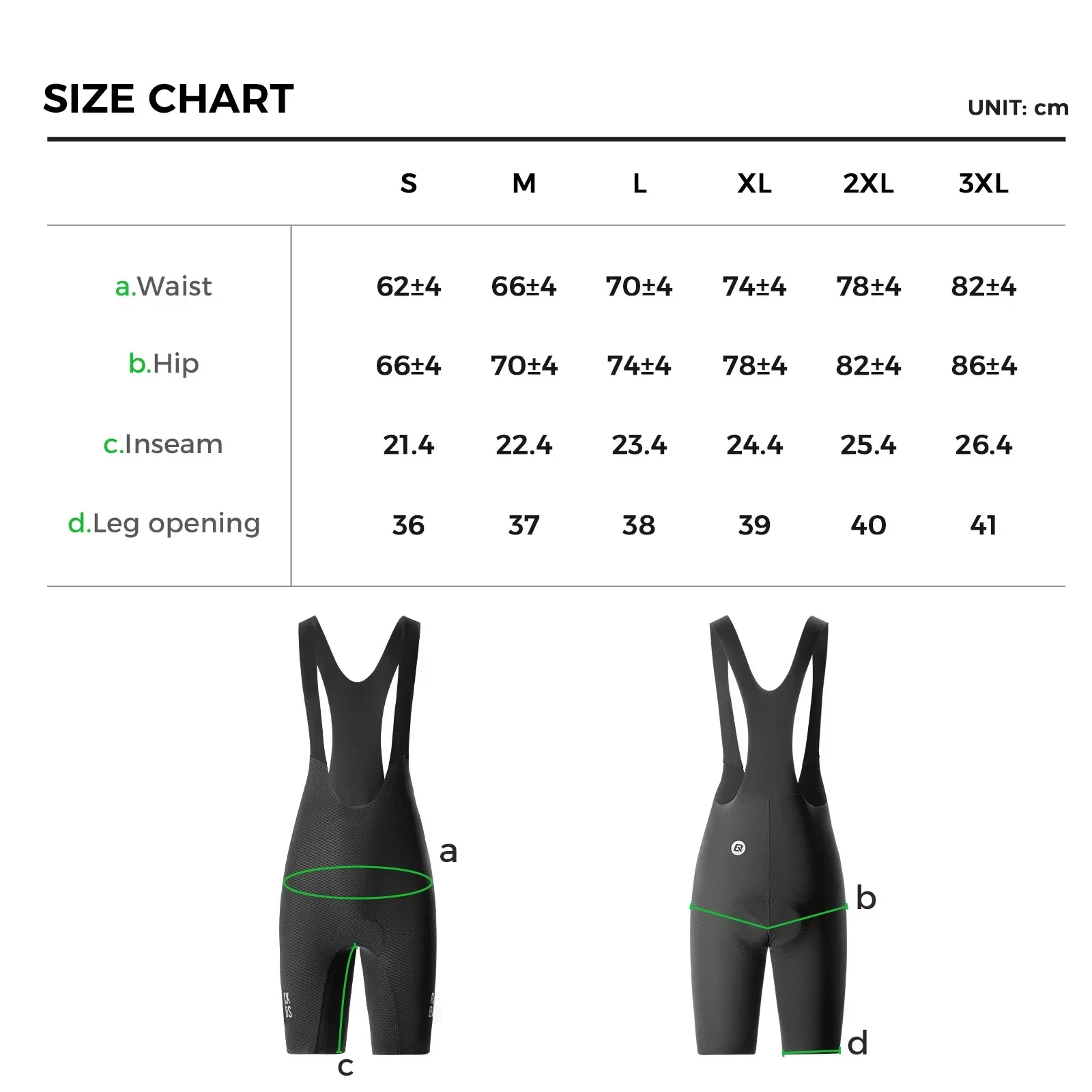 Men's Cycling Bib Shorts with 3D Padding Breathable Stretch Fabric - Image 7