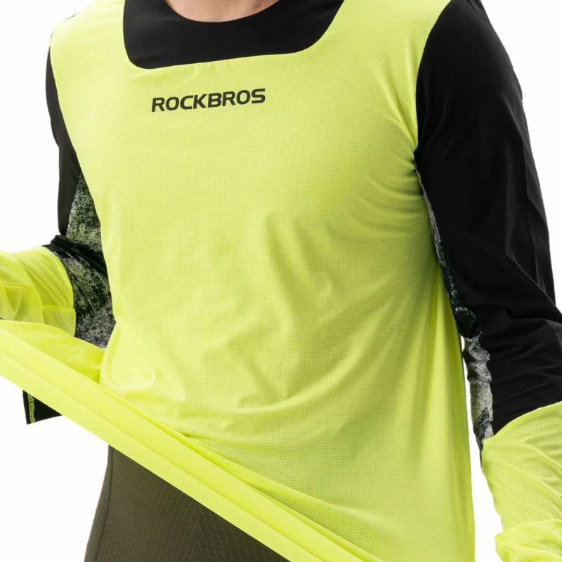 Men's Long Sleeve MTB Cycling Jersey Quick-Dry Breathable - Image 2