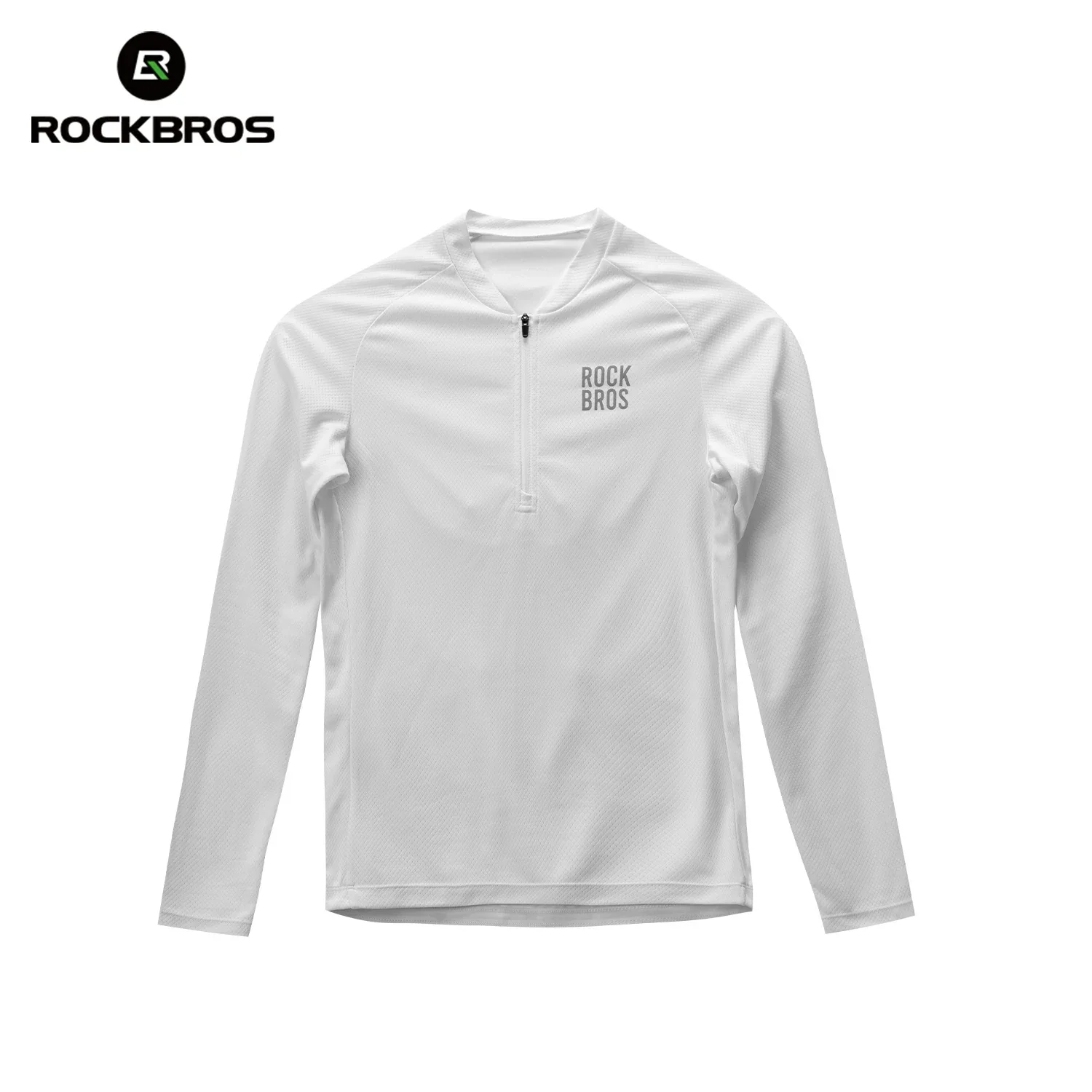 Men’s Summer Long Sleeve Cycling Jersey – Mesh Half-Zip - Image 20