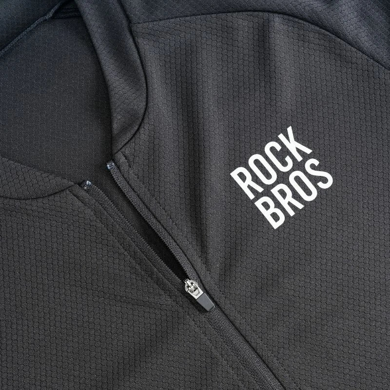 Men’s Summer Long Sleeve Cycling Jersey – Mesh Half-Zip - Image 26