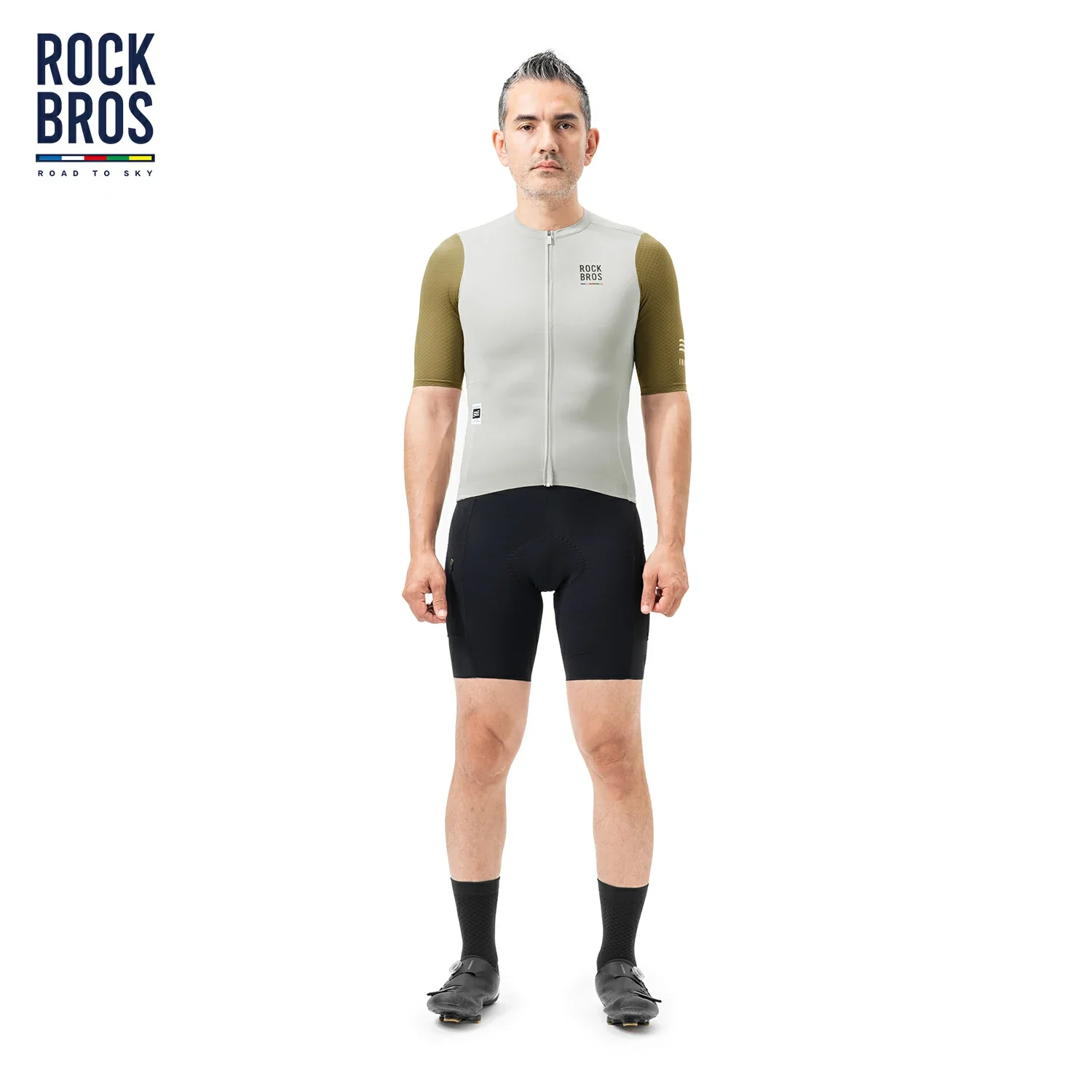 Men's Short Sleeve Cycling Jersey Breathable | Road to Sky - Image 11