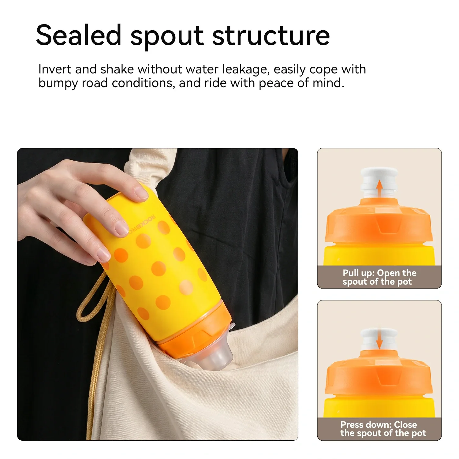 Mini Cycling Water Bottle 430ML - Image 11