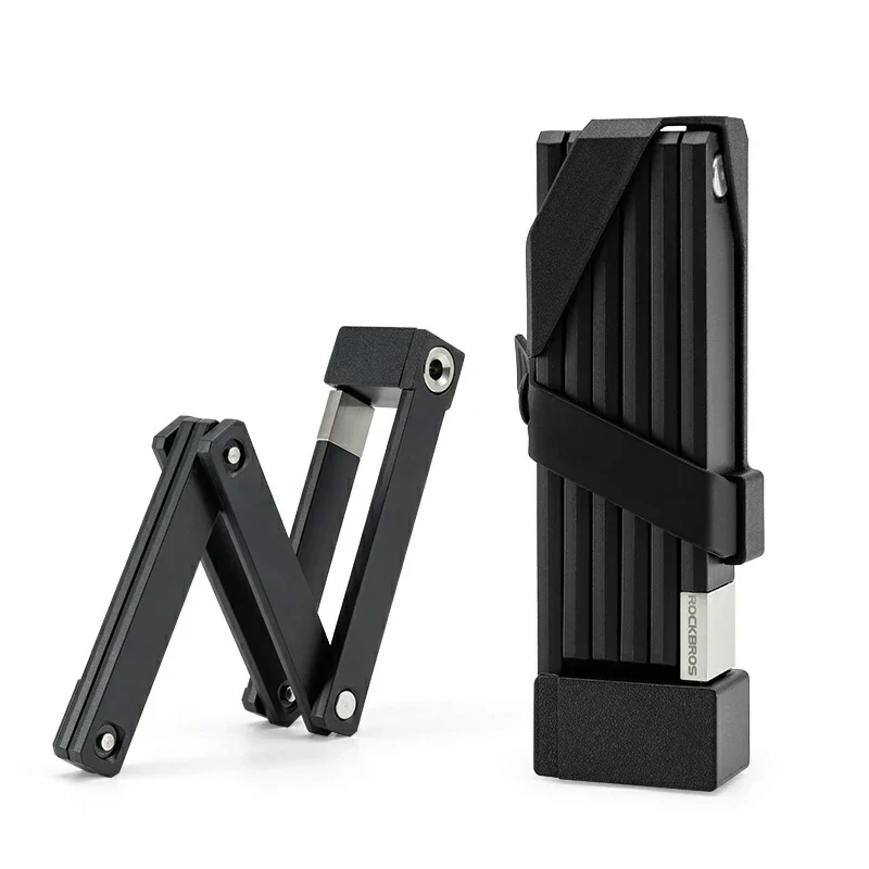 Mini Folding Bike Lock with Mount Bracket