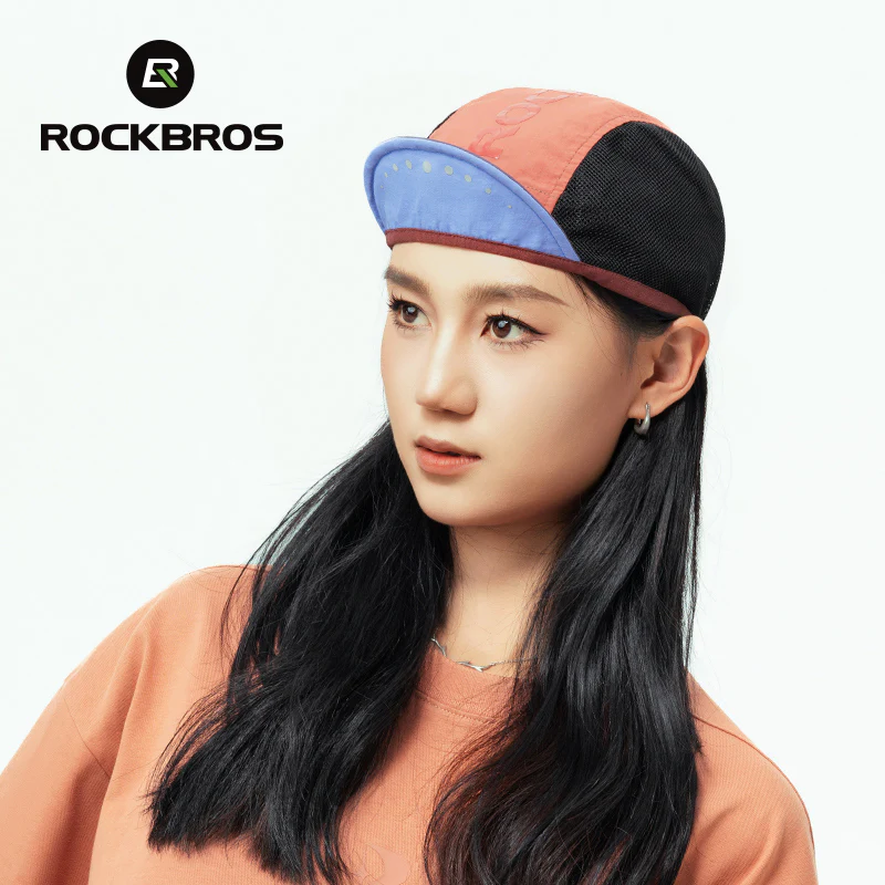 ROCKBROS Lightweight Cycling Cap, Flip-up Brim, Breathable UV Protection - Image 5