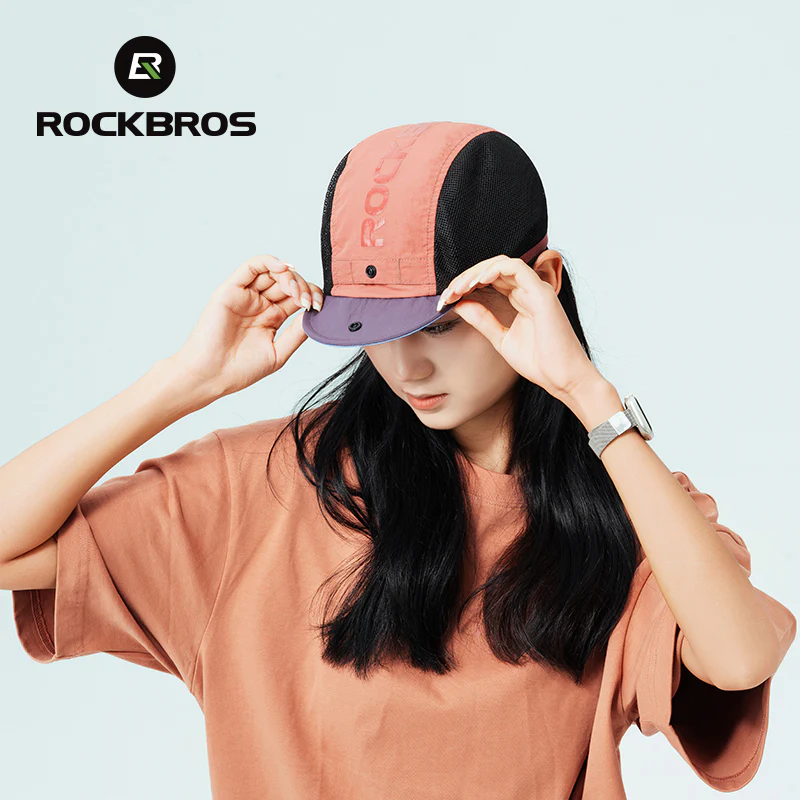 ROCKBROS Lightweight Cycling Cap, Flip-up Brim, Breathable UV Protection - Image 8