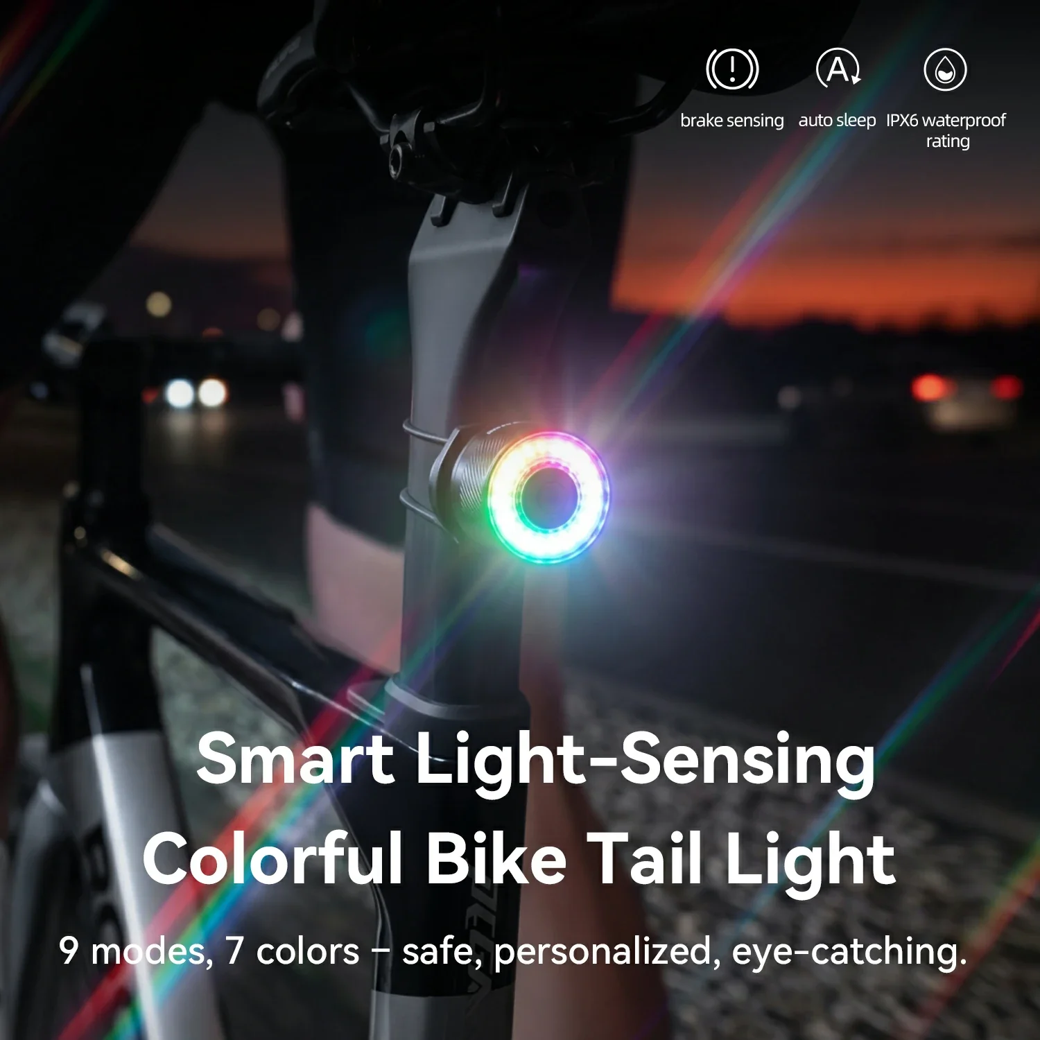 Q1 Ultra Colorful Tail Light IPX6 - Image 4