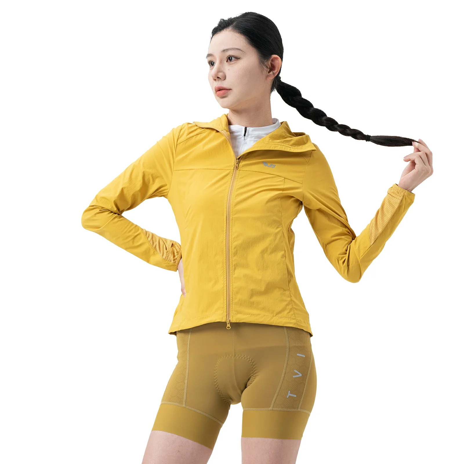 Quick-Dry Women’s Hooded Jacket TVI - Image 4