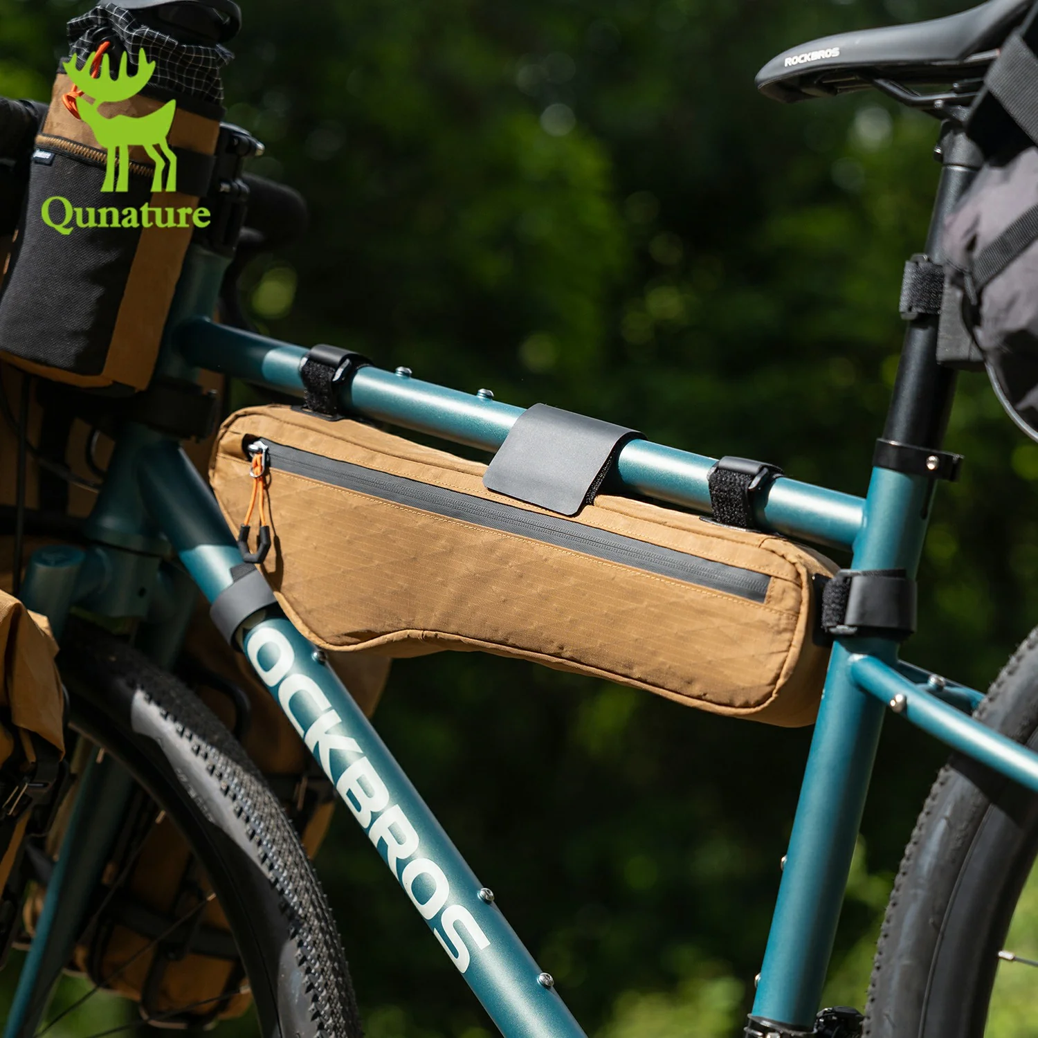 Qunature Bikepacking Bicycle Frame Bag - Image 3