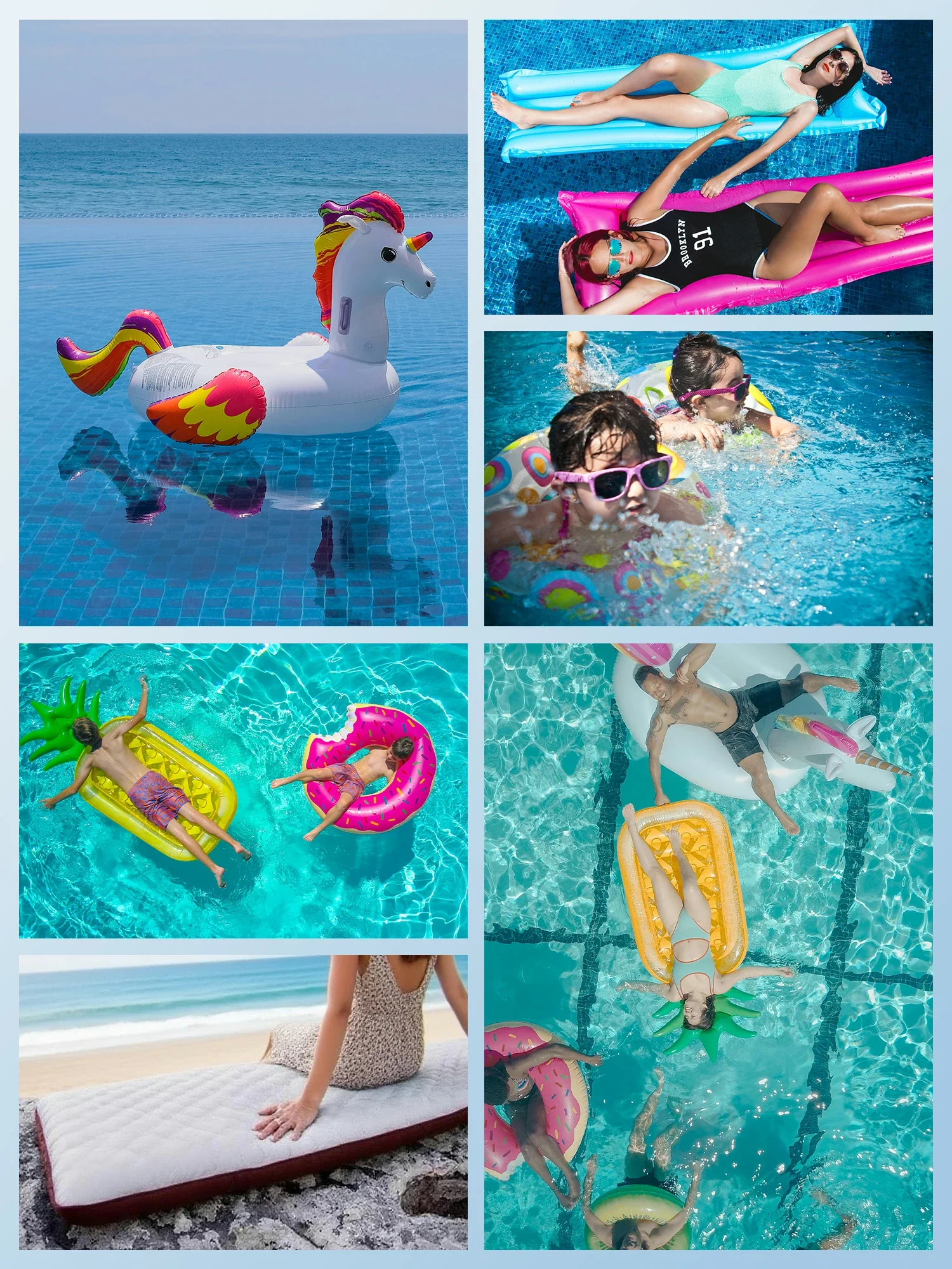 Qunature Mini Electric Pump 1500mAh for Air Bed Mattress,Pool Floats,Swimming Ring,Vacuum Storage Bags - Image 22