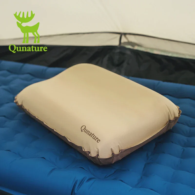 Qunature Self-Inflating Cheese Sponge Pillow with 3D High Elastic Support - Image 10