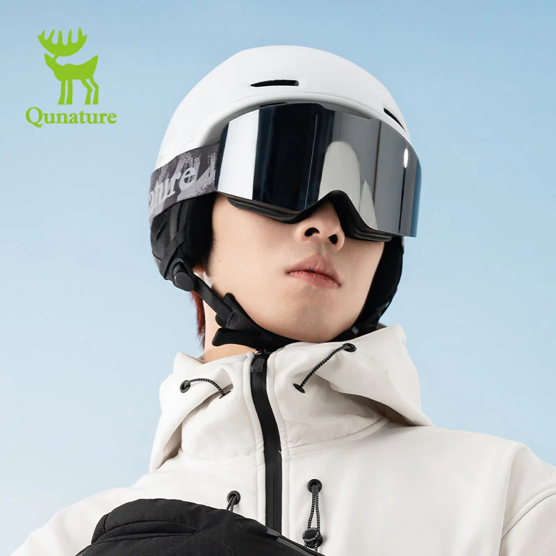 Qunature  Frameless Anti-Fog Ski Goggles with UV Protection and Wide View - Image 9