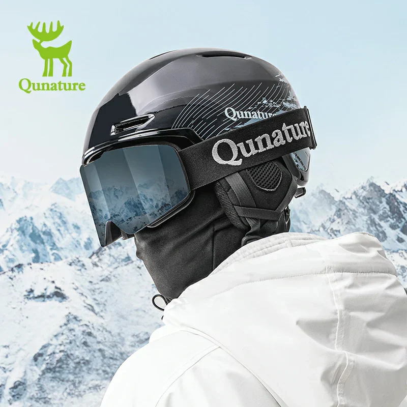 Qunature Ski Helmet with Adjustable Ventilation and Detachable Liner for Winter Sports - Image 4