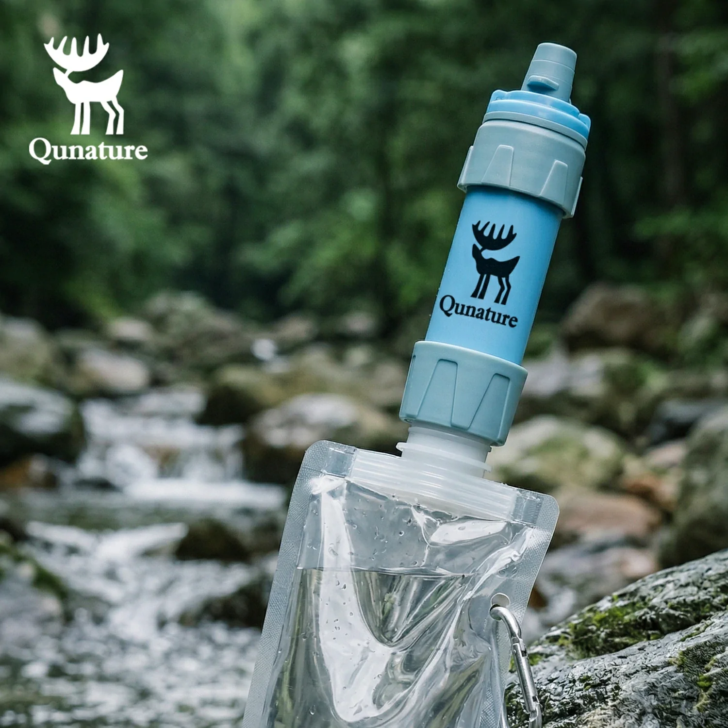 Qunature Water Filter Straw Portable Outdoor - Image 11