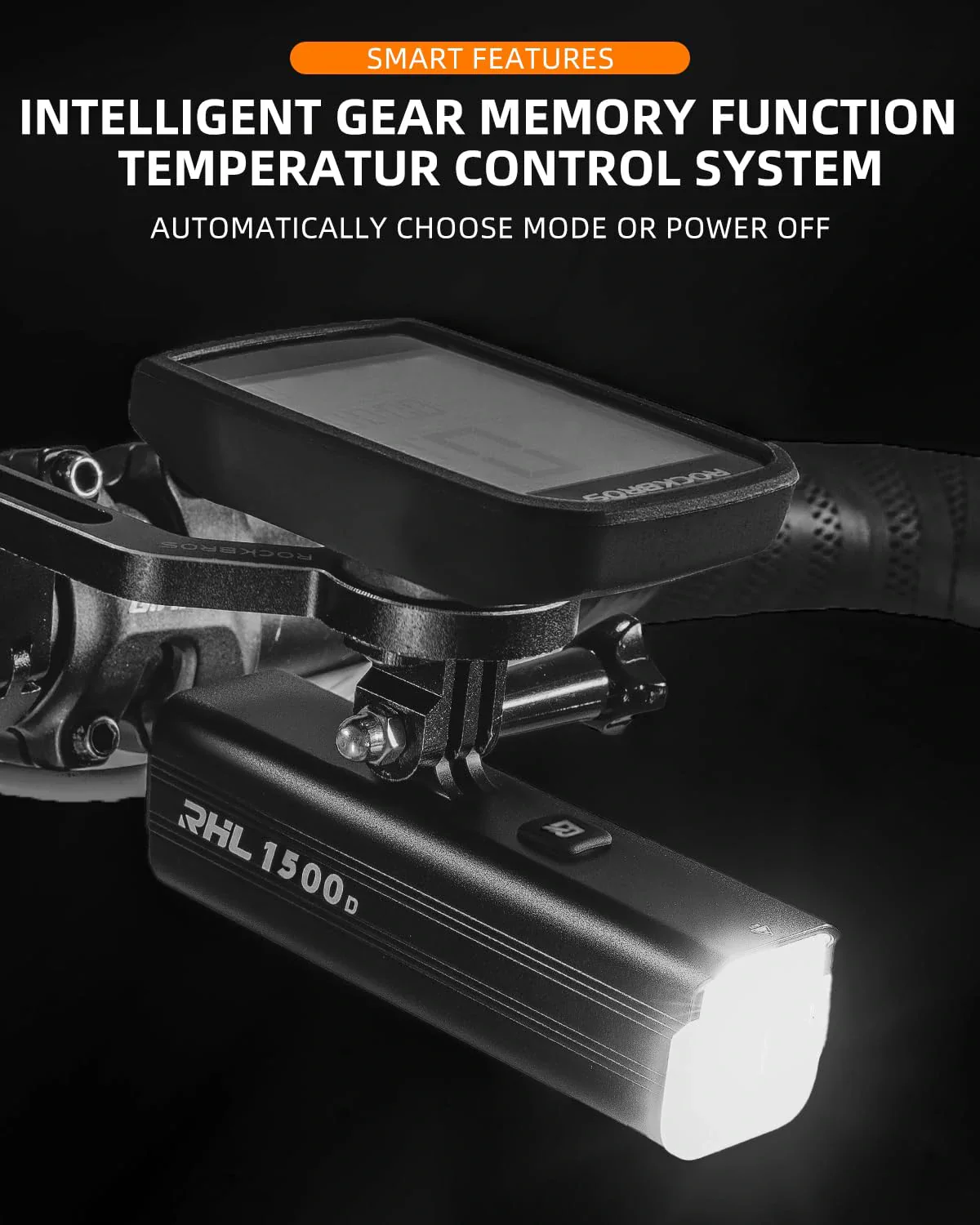 RHL 1000LM Bike Light Basic version - Image 4