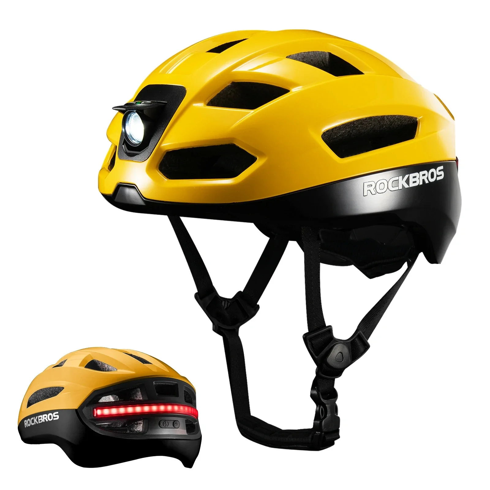 Steering Remote Smart Riding Helmet with Bike Headlight and Tail Light GlowGuard - Image 8