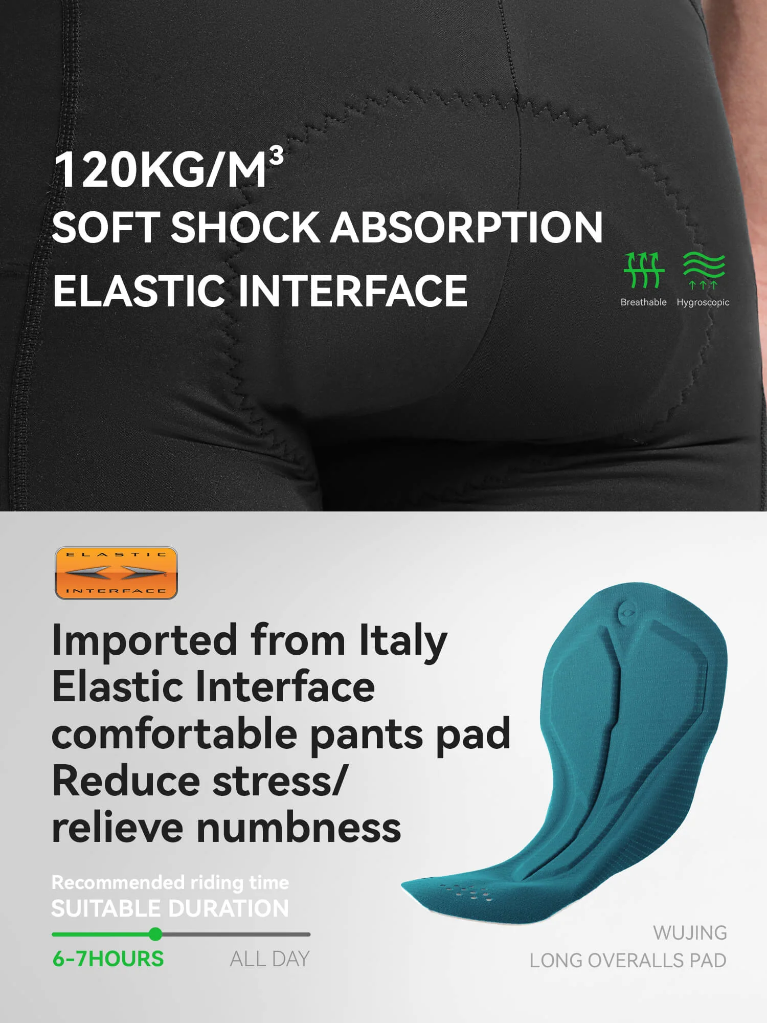 Road to Sky –Elastic Interface® Chamois Men’s Bib Tights - Image 4
