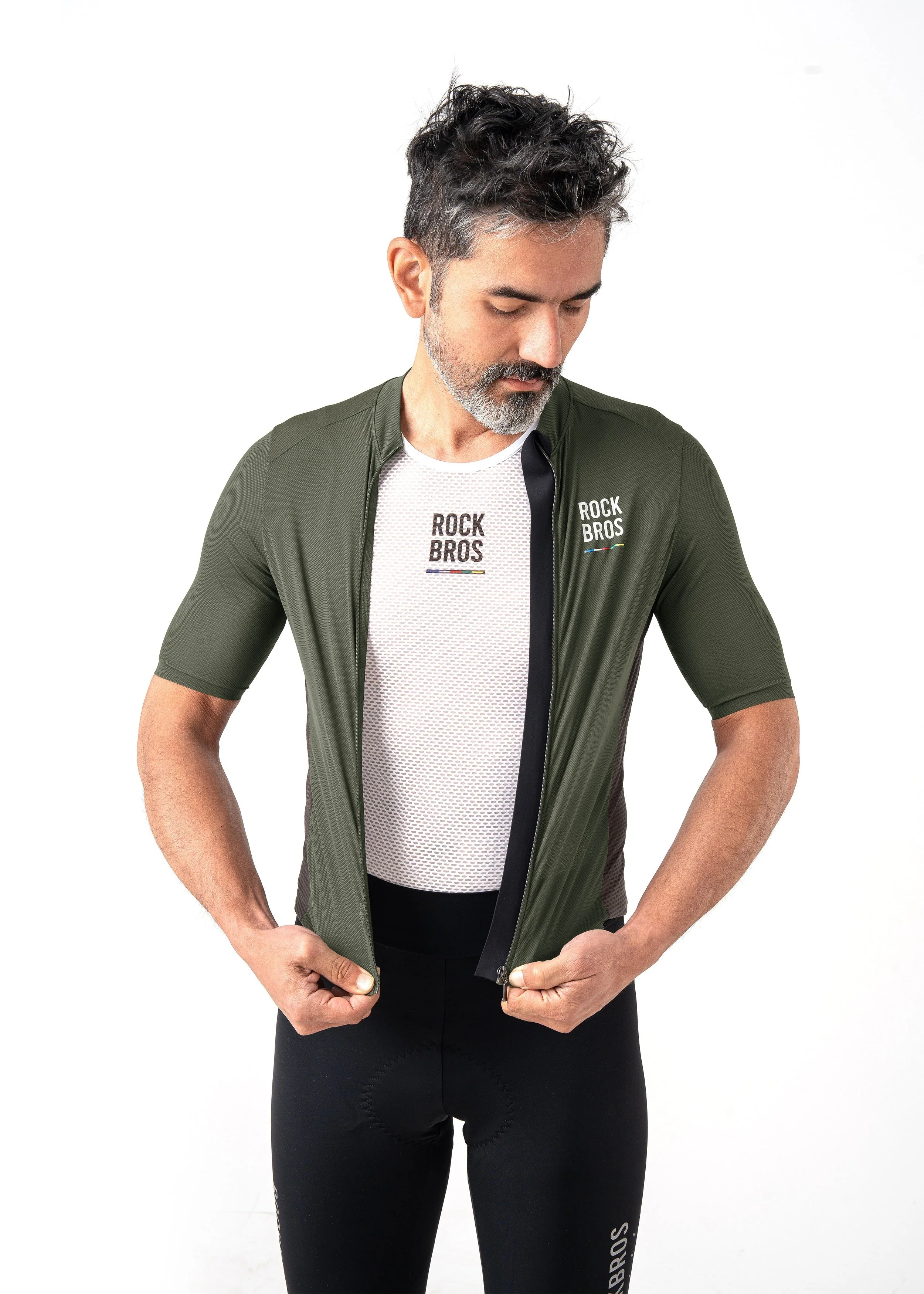 ROCKBROS Road-to-Sky Men's Cycling Short-Sleeved Jersey - Image 12