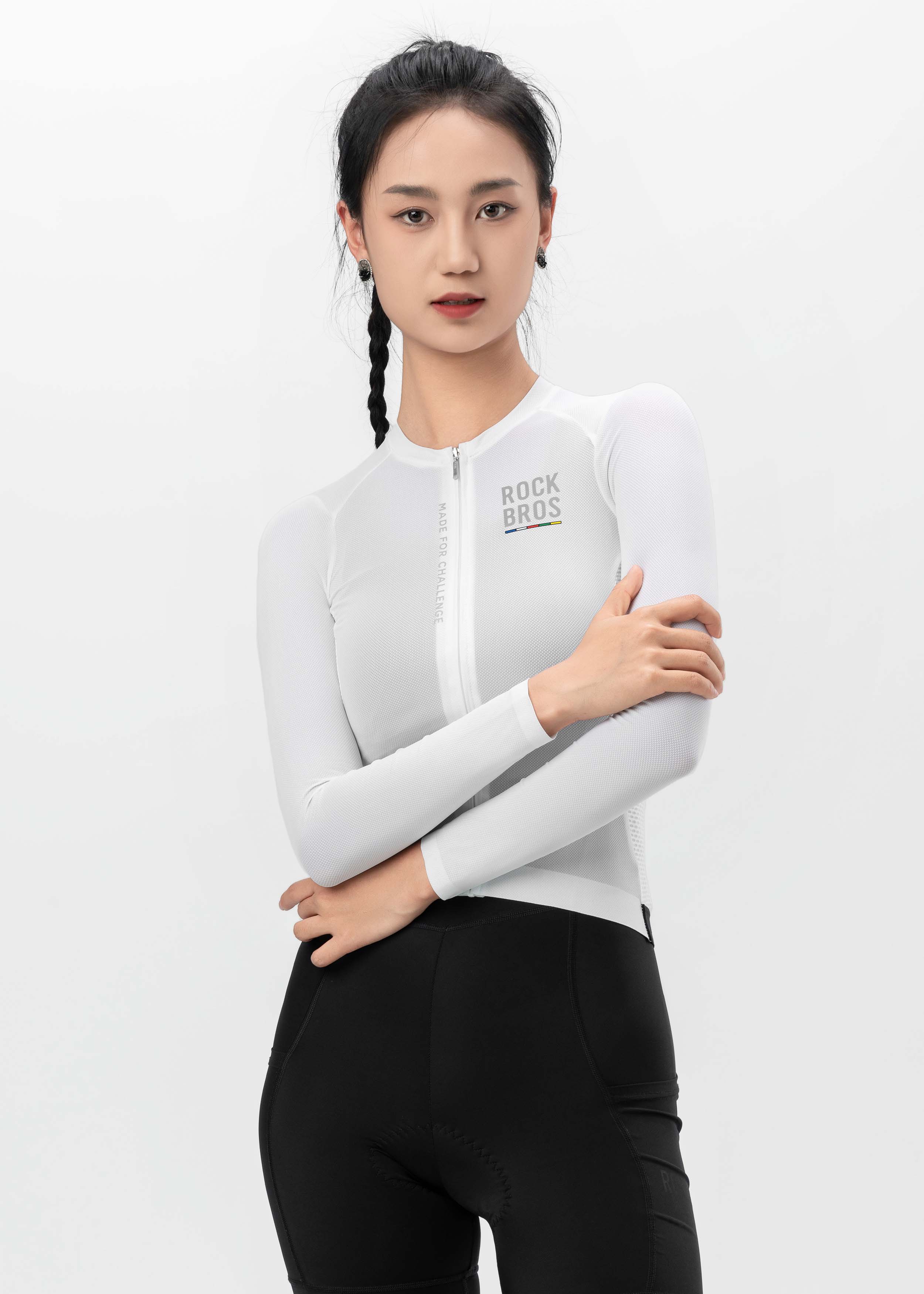Road to Sky Women's Cycling Long-Sleeved Jersey Pro | ROCKBROS - Image 18
