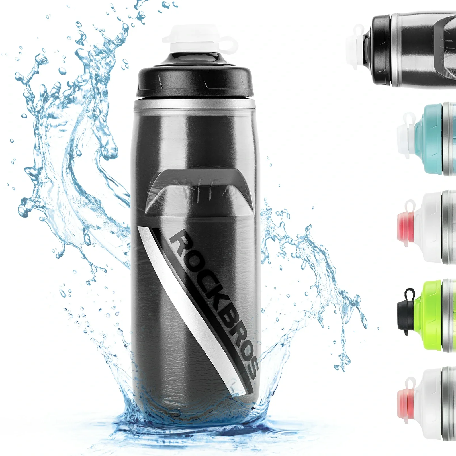 ROCKBROS 21OZ Insulated Bike Water Bottle - Image 5